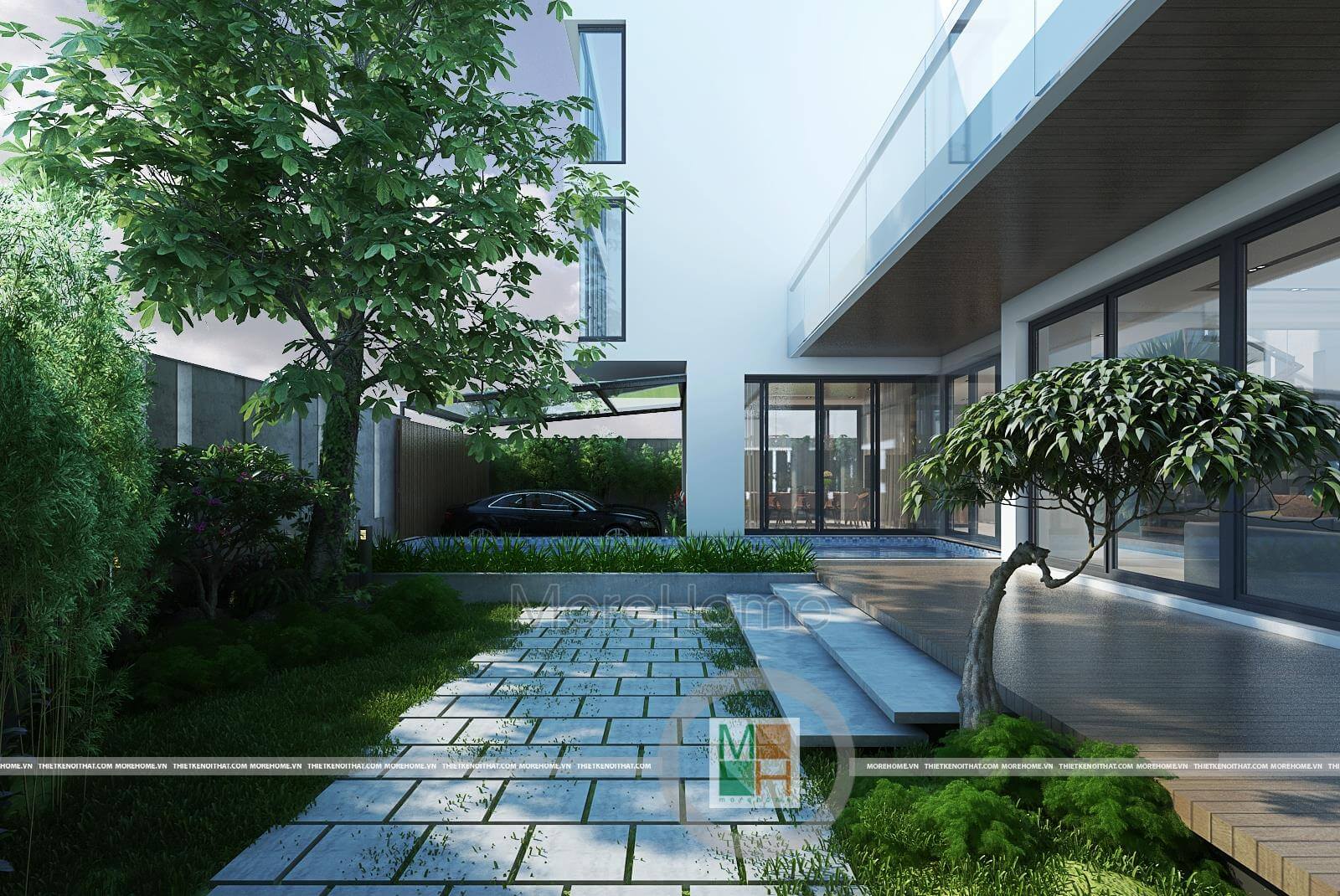 Thiết kế biệt thự hiện đại Anh Phúc Nghệ An